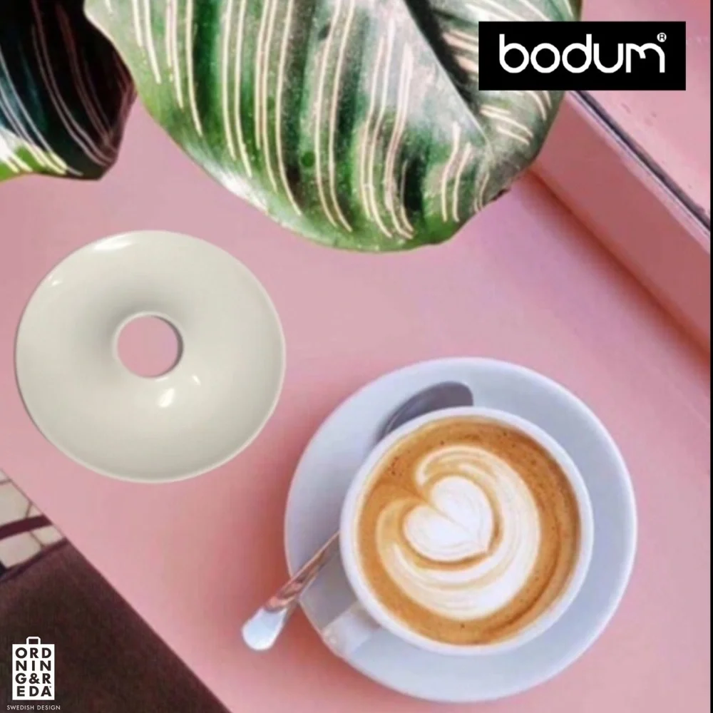 Bodum Espresso Donut Saucer Plate Set